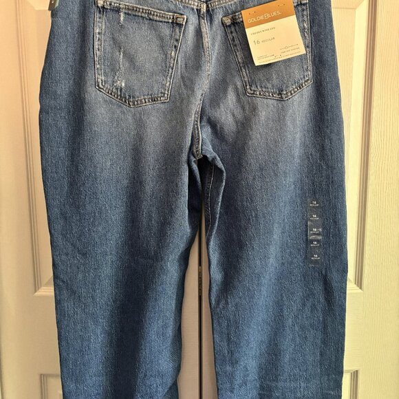 NWT Women's Maurices Goldie Blues Wide Leg, High Waist Jeans. Size 16 Regular - Picture 4 of 5